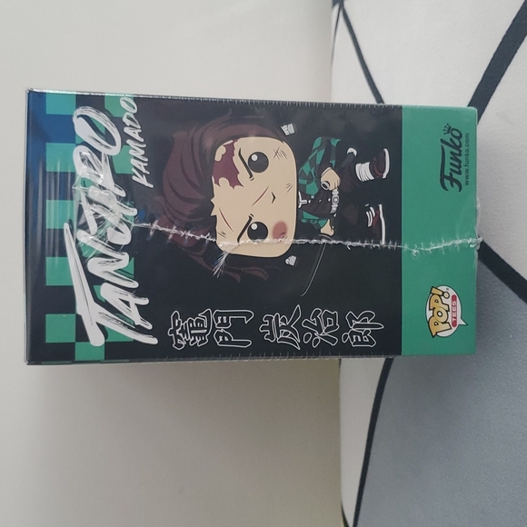Demon Slayer Tanjiro Kamado Pop! & Tee Set Target Exclusive - Brand New Sealed - Picture 5 of 7